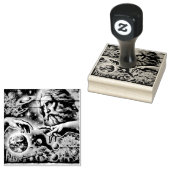  illustration of god creating the universe rubberstempel (Gestempeld)
