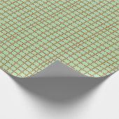 Illustration of hamburger patterns cadeaupapier (Hoek)