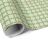 Illustration of hamburger patterns cadeaupapier (Rol Hoek)