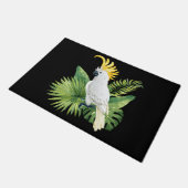 Illustration of parrot cockatoo deurmat (Schuin)