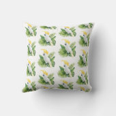 Illustration of parrot cockatoo kussen (Achterkant)