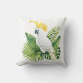 Illustration of parrot cockatoo kussen (Voorkant)
