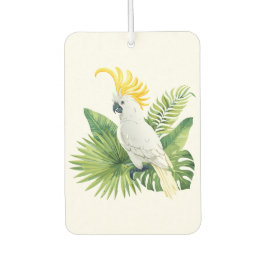 Illustration of parrot cockatoo luchtverfrisser
