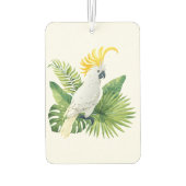 Illustration of parrot cockatoo luchtverfrisser (Achterkant)