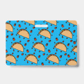 Illustration of tacos badge (Achterkant)