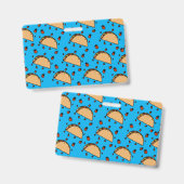 Illustration of tacos badge (Voor- en achterkant)
