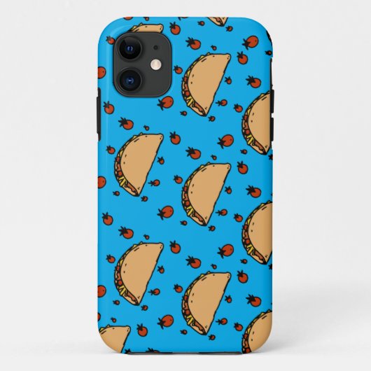Illustration of tacos  Case-Mate iPhone case (Achterkant)