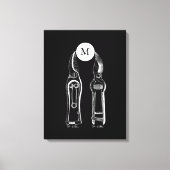  ILLUSTRATION Pruners Monogram B Canvas (Voorkant)