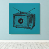 Illustration Televisor Monogram Canvas (Insitu (Houten vloer))