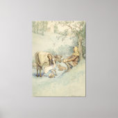 Illustrations to As you like it  Canvas Afdruk (Voorkant)