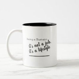 Illustrator Lifestyle Koffie Mok