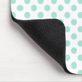 Illustrator T Groene Polka Dots Pattern Pt Pattern Muismat (Hoek)