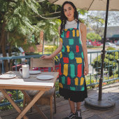 Illustrator vogels schort