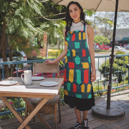 Illustrator vogels schort