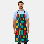 Illustrator vogels schort (Gedragen)