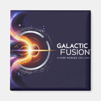 Illustreer een logo met een zwaartekrachtthema met magneet