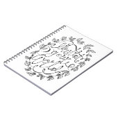 Illustreer uw wereldkalligrafie notitieboek (Linkerzijde)