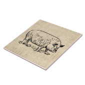 Illustreerde afbeelding met Script-achtergrond Tegeltje (Zijkant)