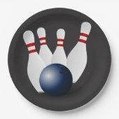 Illustreerde balkkom en spelden papieren bordje (Voorkant)