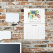 Illustreerde Christelijke agenda voor scripts Kalender