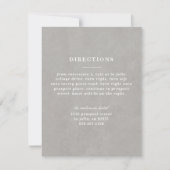 Illustreerde Kaart Knot Directions - Grijs (Voorkant)