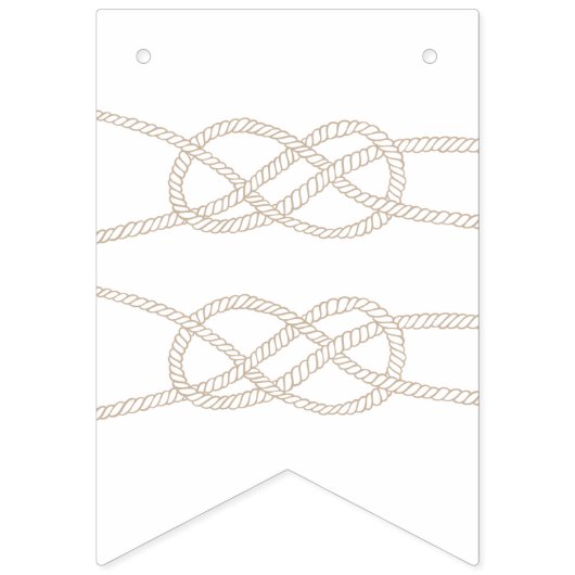 Illustreerde kanaalvlaggen van de Knot Bunting Ban Vlaggetjes (Eerste vlag)