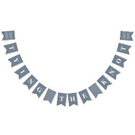 Illustreerde kanaalvlaggen van Knot Bunting Banner