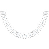 Illustreerde kanaalvlaggen van Knot Bunting Banner (Alle)