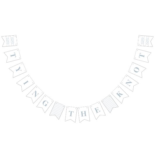 Illustreerde kanaalvlaggen van Knot Bunting Banner (Alle)