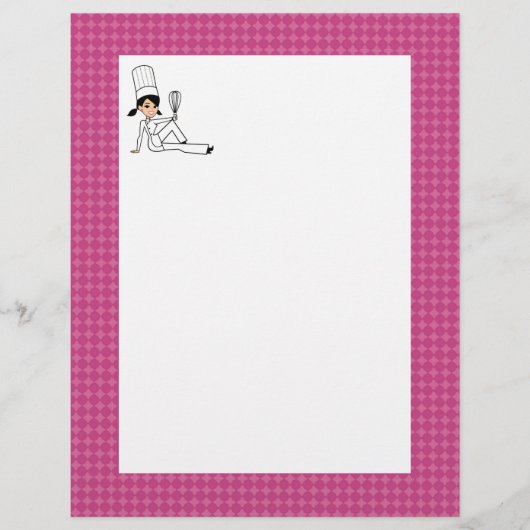 Illustreerde pagina Cute Illustrated voor Recipes (Voorkant)