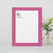 Illustreerde pagina Cute Illustrated voor Recipes (Staand voorkant)