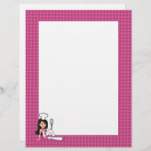 Illustreerde pagina voor ontvangers (Voorkant / Achterkant)