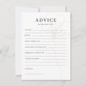 Illustreerde Roos Bride als advieskaart Bedankkaart (Voorkant)