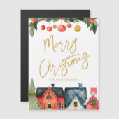 Illustreerde vakantiehuizen met naam Magnet (Voorkant / Achterkant)