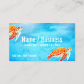 Illustreerde Visitekaartjes voor Zeeen (Voorkant)