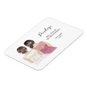 Illustreerde Will jij bent mijn bruidsmaïde magnee Magneet (Linkerzijde)