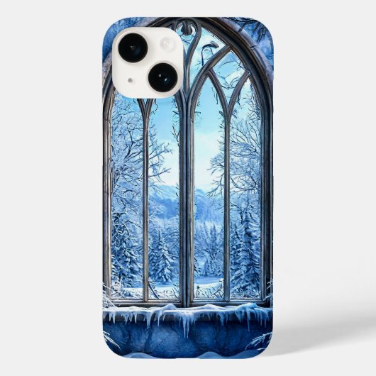 Illutie Schitterend uitzicht Nep raam landschap Case-Mate iPhone Case (Achterkant)