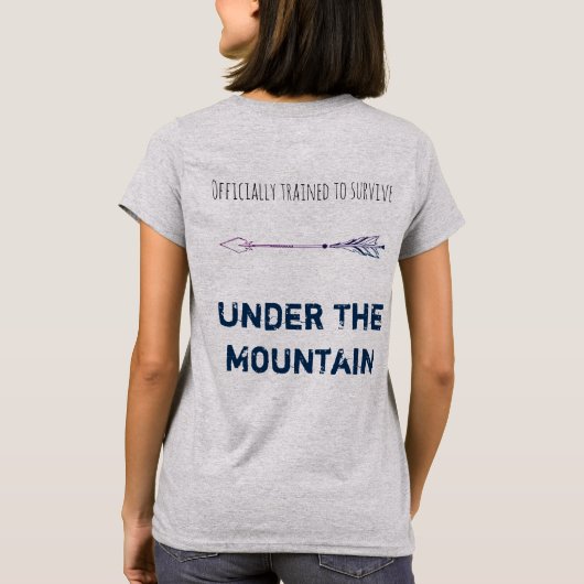 Illyrian Warrior Camp/Blank Back ACOTAR T-shirt (Achterkant)