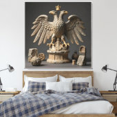 IllyrianAltarRelics-HeiligAdelaarKunstbundelVIIHER Canvas Afdruk (Insitu (Slaapkamer))