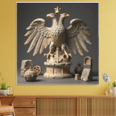 IllyrianAltarRelics-HeiligAdelaarKunstbundelVIIHER Canvas Afdruk (Insitu (Woonkamer))