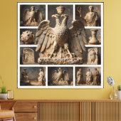 IllyrianAltarRelics-SacredEagleArtBundleII HERSYM Canvas Afdruk (Insitu (Woonkamer))