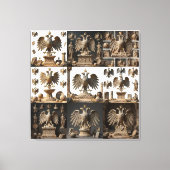 IllyrianAltarRelicsSacredEagleArtBundle IX HERSYM  Canvas Afdruk (Voorkant)