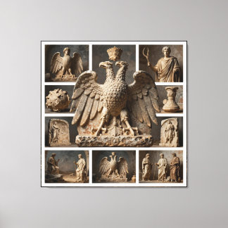 IllyrischAltaarRelieken-HeiligeAdelaarKunstbundelI Canvas Afdruk