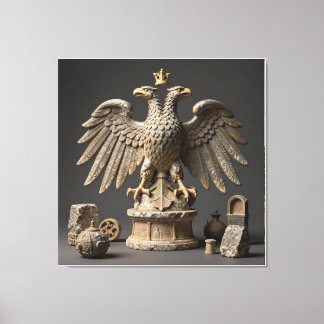 IllyrischeAltaarRelieken-HeiligeAdelaarKunstbundel Canvas Afdruk