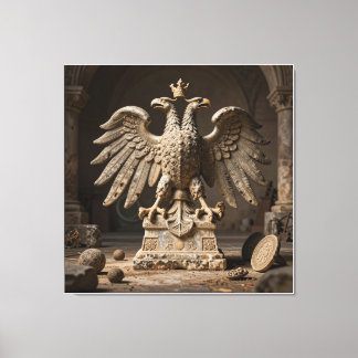 IllyrischeAltaarRelikwieënHeiligeAdelaarKunstBunde Canvas Afdruk