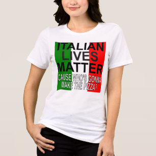 ILM Wie gaat de pizza maken Tri-Blend Shirt