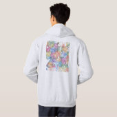 Ilorin Nigeria City Map Hoodie (Achterkant volledig)