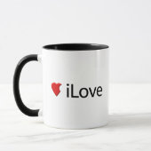 iLove - I Love Parody Coffee Mok (Links)