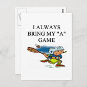 ilove lacrosse briefkaart (Voorkant / Achterkant)