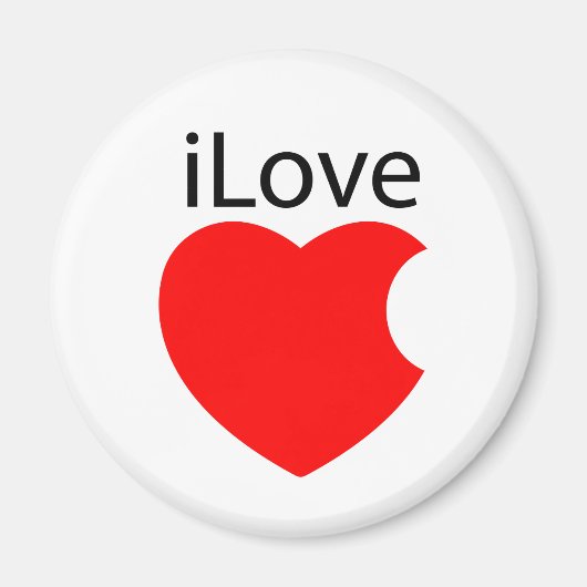 iLove magneet (Voorkant)